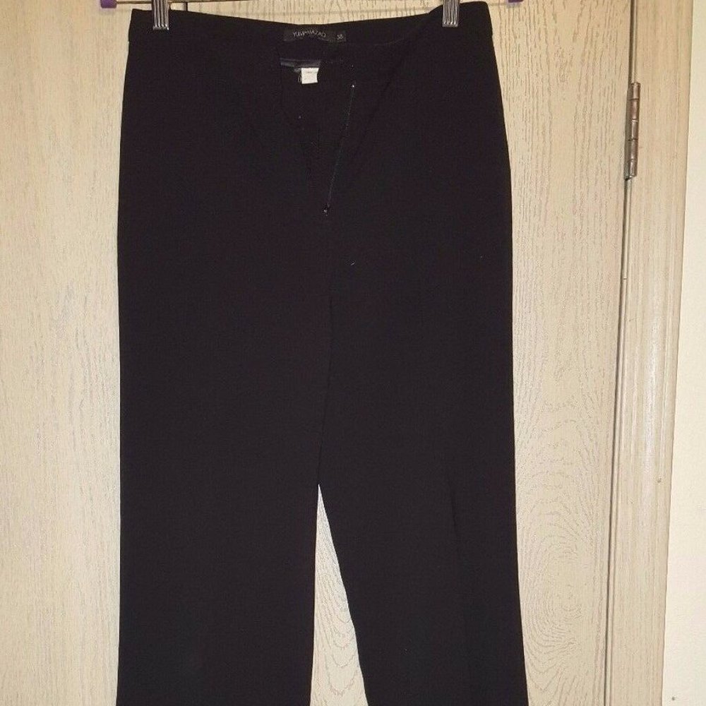 Yumi Mazao Women's Size EUR 38 Black Dress Pants